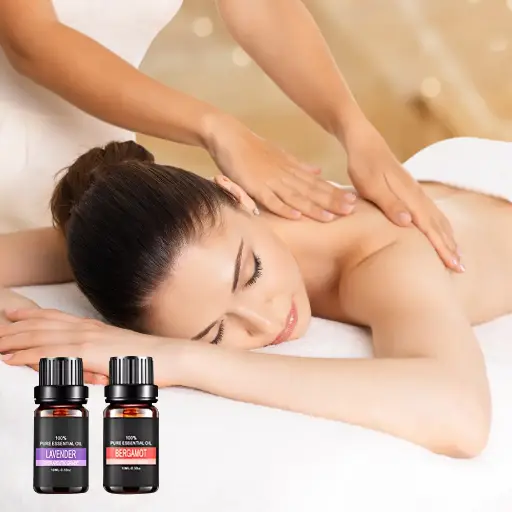 Ätherische Öle zur Massage und Hautpflege